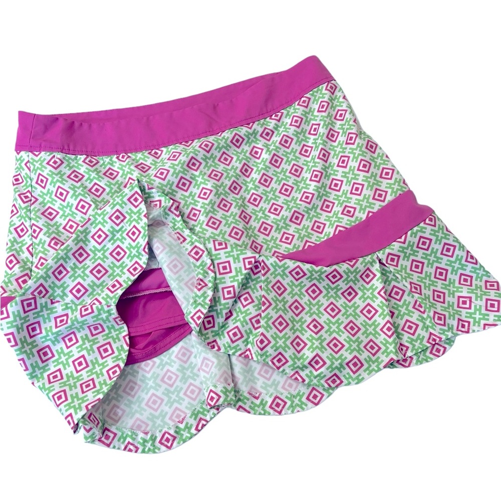 Birdies and Bows Tennis Sports Skort EUC Size 6